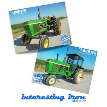 John Deere 4030 tractors Hero image