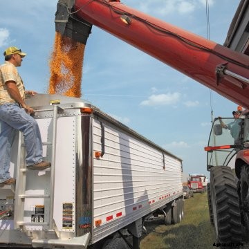Grain cart image from Sep 19 MI
