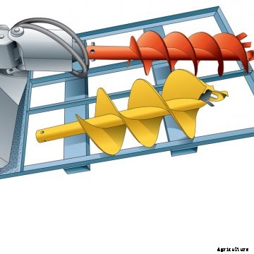 Skid steer storage rack