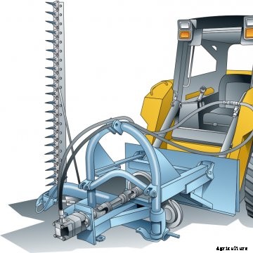 skid-steer sickel mower