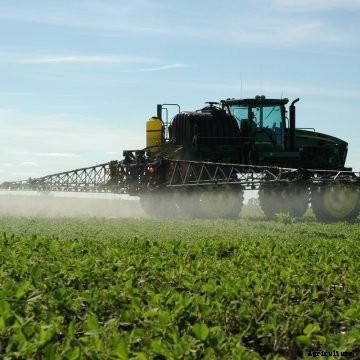 A John Deere sprayer.