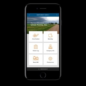 ChorCheck on an iPhone screen