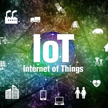 An illustration of the Internet of Things