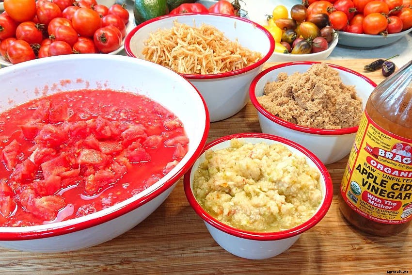 Lets make Tomato & Chilli Relish!