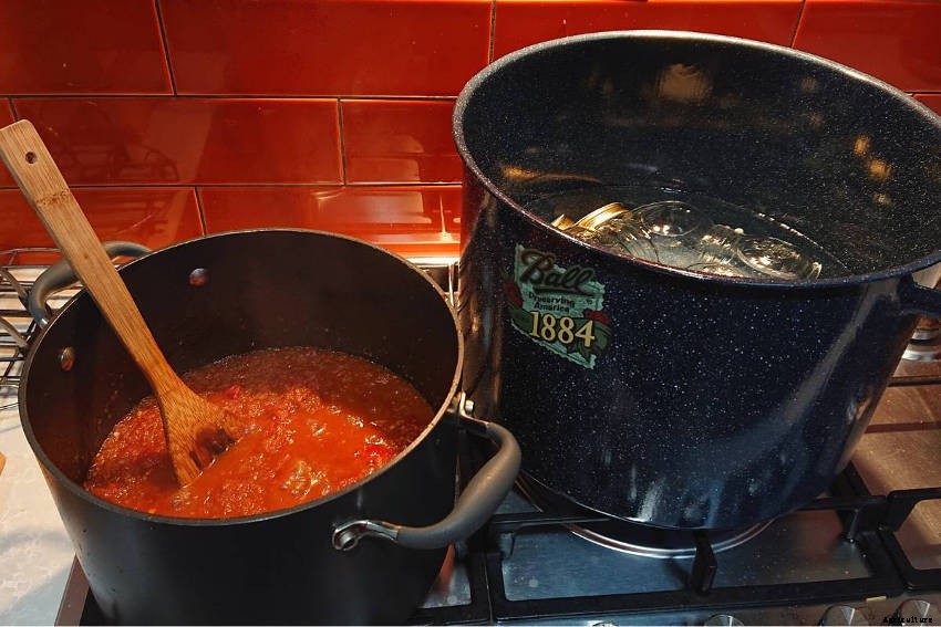 Lets make Tomato & Chilli Relish!