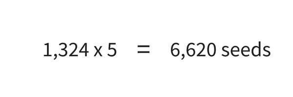 How to Accurately Compensate for Seedling Loss