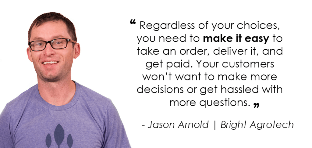 How to Collect On-site Payment for Farm Produce