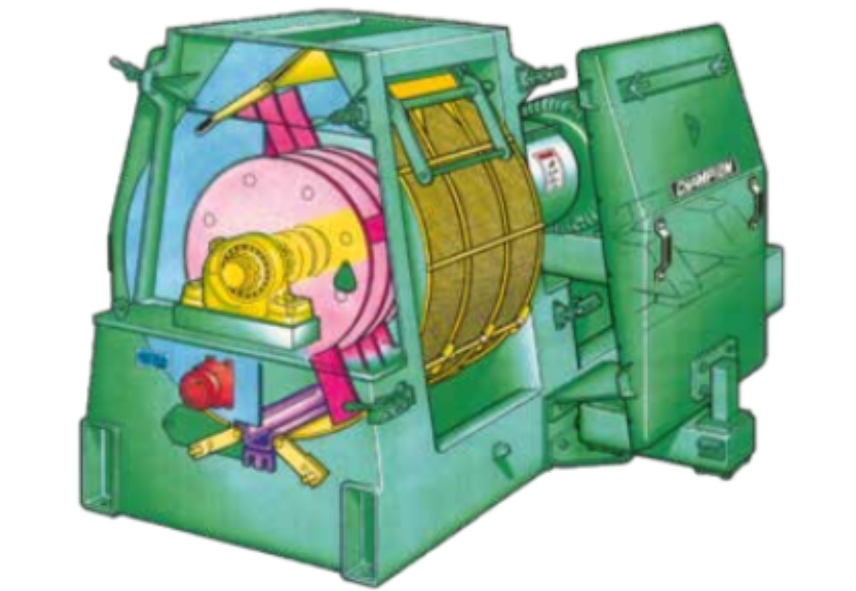 Grinding of raw materials for aquafeeds