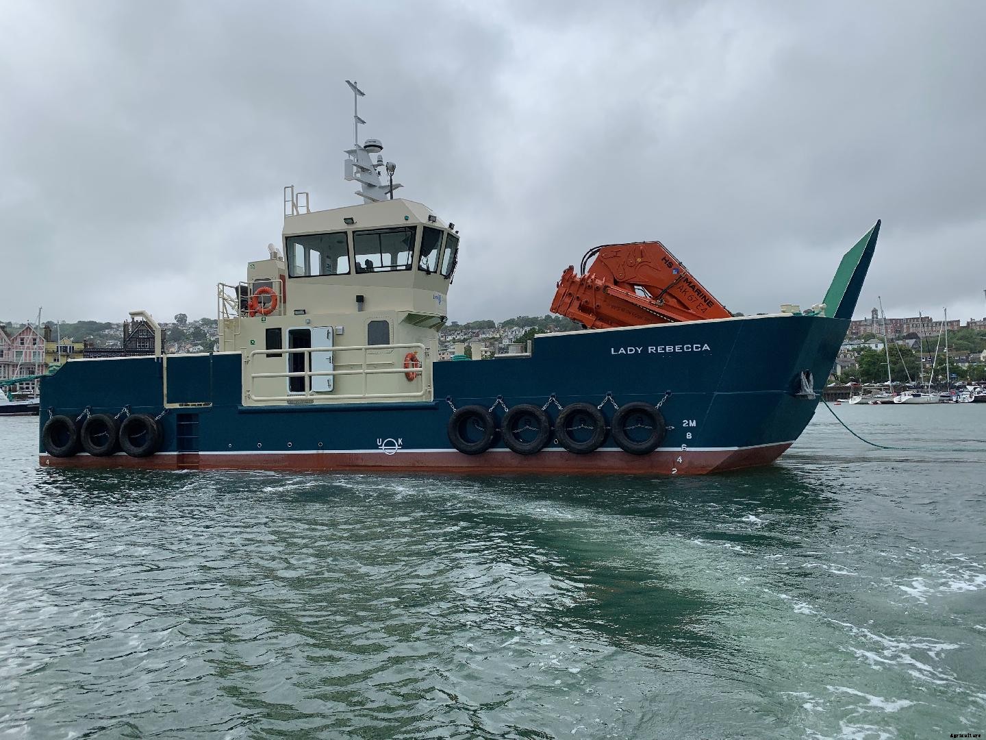 Damen Landing Utility Vessel 1608 unveiled for aquaculture industry