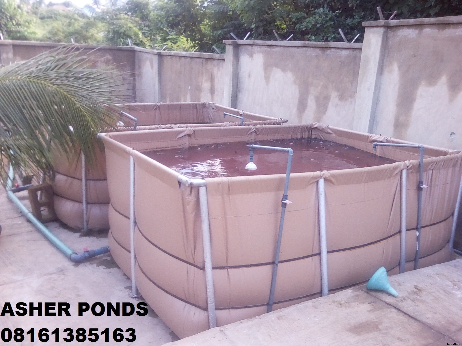 Prices of Tarpaulin Mobile Fish Ponds and Liners for Sale in Nigeria