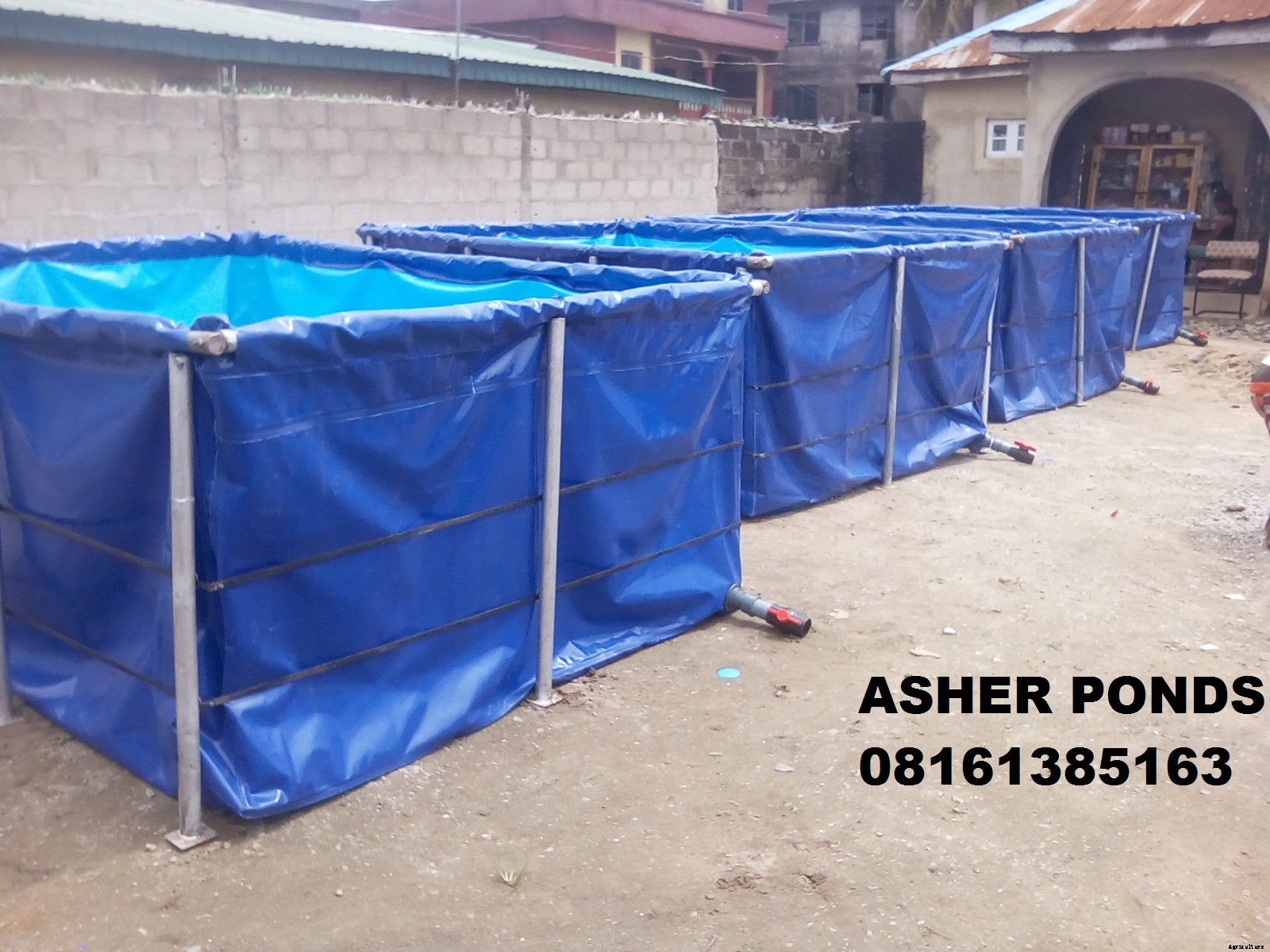Prices of Tarpaulin Mobile Fish Ponds and Liners for Sale in Nigeria
