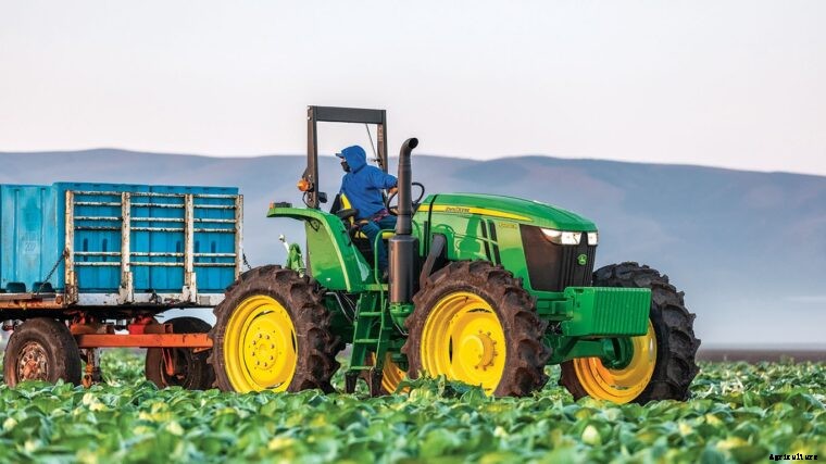 John Deere 6120EH Tractor: Maximizing Crop Production