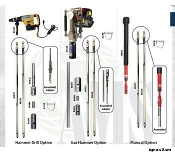 AMS - Model Hex QP - Soil Probe Replaceable Tip
