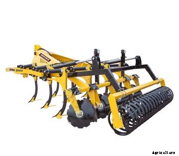 DEMIR - Model DMR R - Spring Combine 3 Row Cultivator