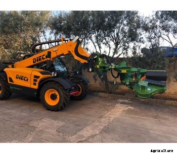 Sicma - Model Agrifarmer 28.7 - Harvester for olives, nuts, cherries, plums with trunk shaker (equipped with or without umbrella)