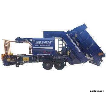 DEMIR - Model 100-500-1000 - Round Agriculture Baler & Wrapper Machine