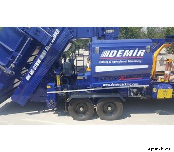 DEMIR - Model 100-500-1000 - Round Agriculture Baler & Wrapper Machine