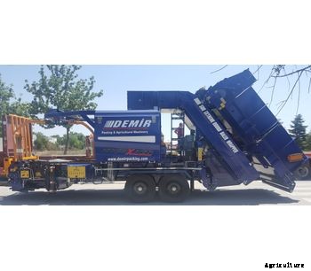 DEMIR - Model 100-500-1000 - Round Agriculture Baler & Wrapper Machine