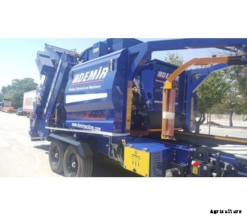 DEMIR - Model 100-500-1000 - Round Agriculture Baler & Wrapper Machine