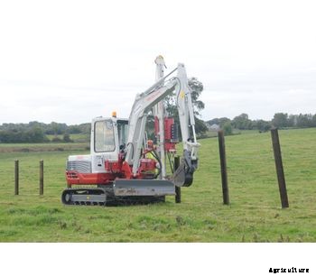Vector PowerDrive - Excavator Post Driver