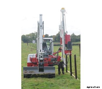 Vector PowerDrive - Excavator Post Driver