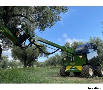 Sicma - Model B411 Plus - Olives, nuts, cherries, plums trunk shaker (with or without umbrella)