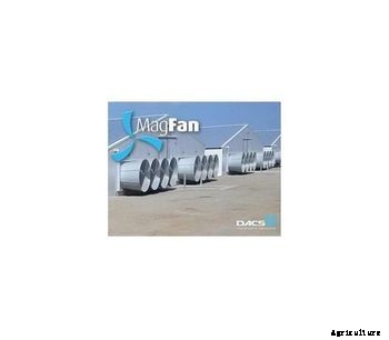 MagFan - Model 57 Inch - Ultra Efficient, Energy Saving Wall Fan for Poultry and Pig Production