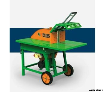 Roller-Bench - Model RKE - Firewood Saw with Electric V-Belt Drive