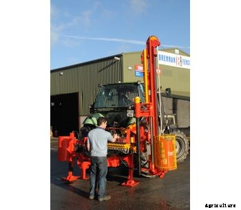 Vector PowerDrive - Model 4 - Contractor 120° Swing Fence Post Driver