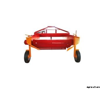 Demsan - Model HS2 - Two Rows Turnip Carrot Harvester Machine with Complete Pallet System