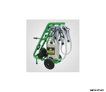 Agrose - Single Bucket Double Milking Fatty System Milking Machine