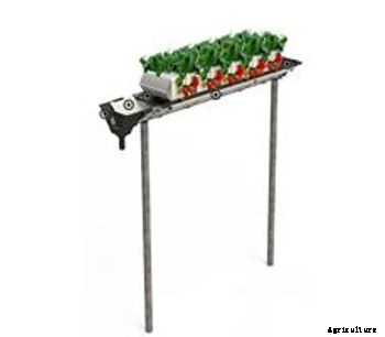 Hydroponic - Model HS - Strawberry Drainage Collection Gutters