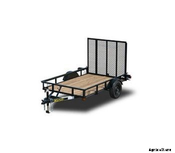 Basic - Model 2000 GVWR - Single Axle Utility Trailers