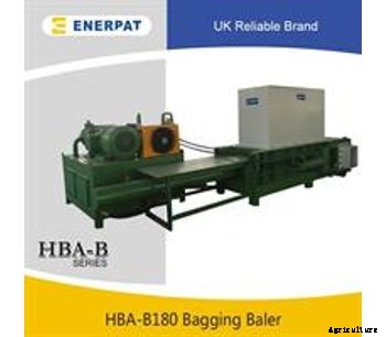 Enerpat - Model HBA-B180 - Miscanthus Chips Baling Machine