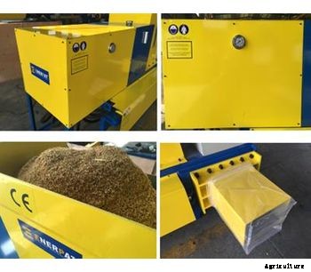 Enerpat - Model HBA-B180 - Miscanthus Chips Baling Machine