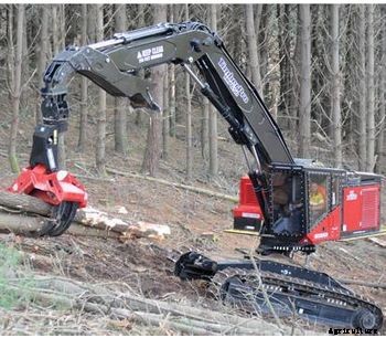 TimberPro - Model TL765D and TL775D Series - Track Feller Bunchers and Harvesters