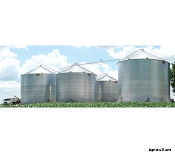 Farm Grain Storage Bins