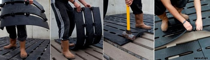 Durapak - Slatted Rubber