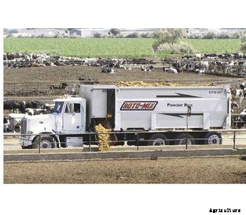 Roto - Model CFB-30 CFB - Commercial Feeder Box Semi-Trailer