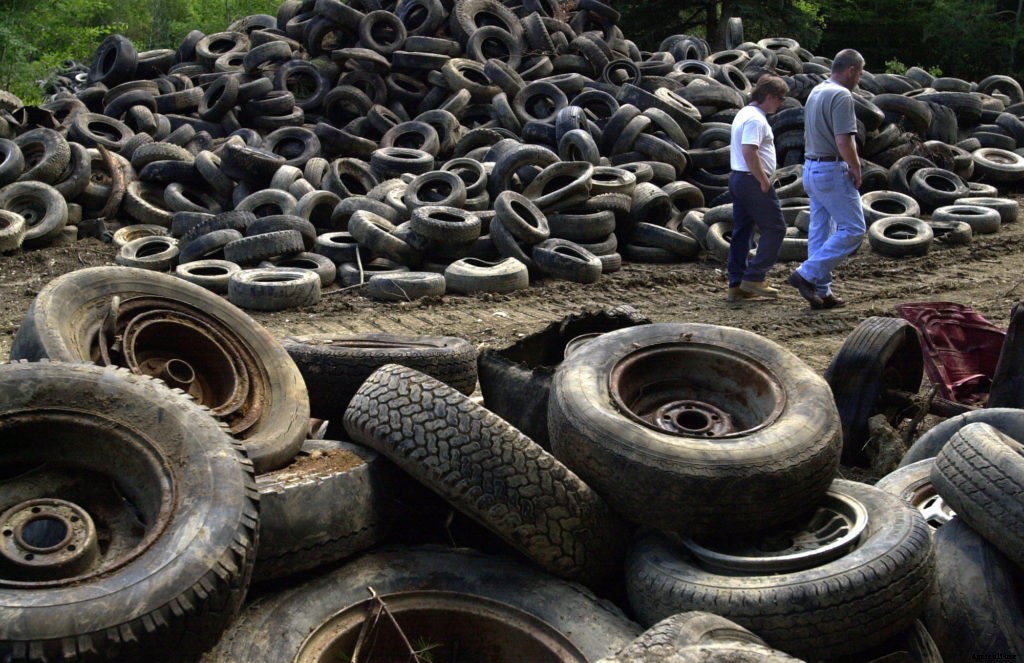 How to reuse car tires