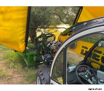Sicma - Model Mini Agri Dieci 26.6 - Harvester for olives, nuts, cherries, plums with trunk shaker (equipped with or without umbrella)