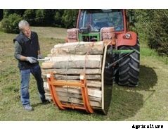 Bundling Device for Wood Storage