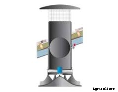 CoronaS - Air Inlet Fan for Pigs House