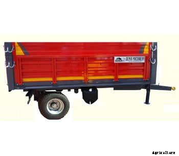 DEMIR - Double Axle Farm Trailer