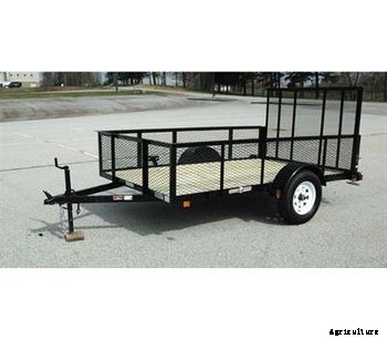 Currahee - Single Axle Landscape Trailers with High Sides