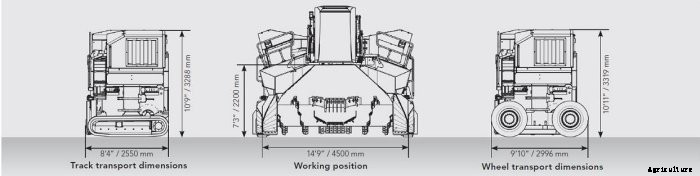 Topturn - Model X Series - Compost Windrow Turners