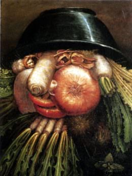 In the 16th Century, People Went Crazy for Portraits Made Up of Fruits and Veggies