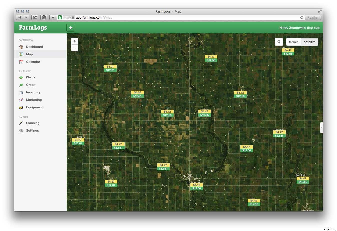 Farm App Harvests Big Data