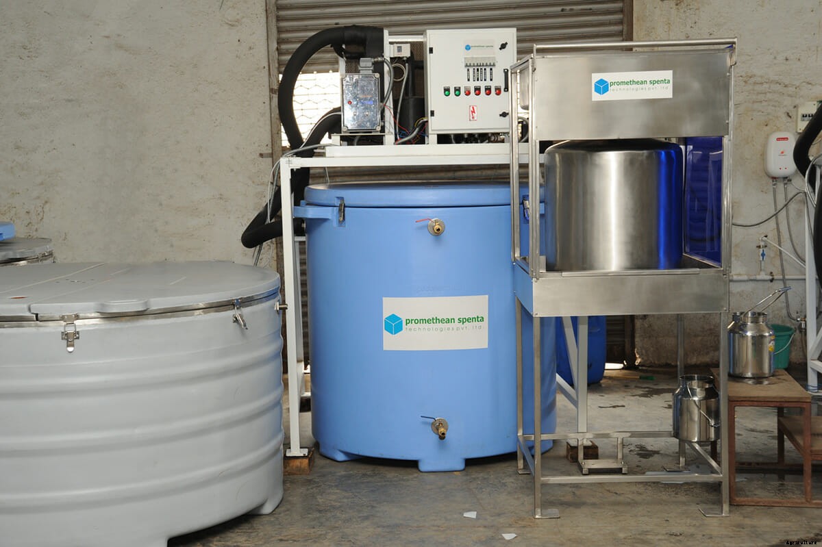 Chilling Milk Directly From the Cow for India’s Dairy Farmers