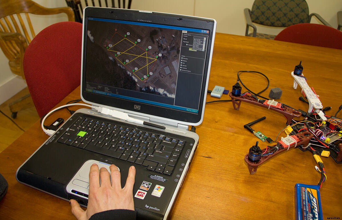 Using Drones in the Fight Against Apple Scab